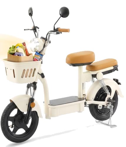 Electric Scooter with Seat 1200W Powerful Motor